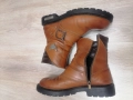 43н.Естествена кожа мъжки боти, стелка 28 см. , снимка 1