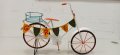 Метално ретро колело за декорация, снимка 1 - Антикварни и старинни предмети - 32430821