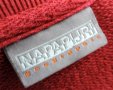 Napapijri Men's Red Long Sleeve Full Zipped Casual Track Jacket  - мъжко горнище размер L, снимка 13