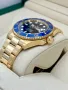 Rolex Submariner 41mm Yellow Gold Blue Dial Ceramic Automatic Различни Цветове, снимка 3