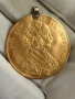 Златен пендар, монета 22 карата, снимка 1