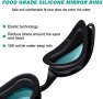 Нови Унисекс очила за плуване с UV защита, против мъгла и без течове, снимка 2