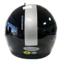 Каска за мотор, скутер, черен гланц, снимка 4