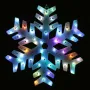 5457 Светеща коледна фигура Снежинка с преливащи LED свeтлини, 40 см, снимка 3