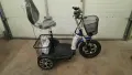 Електрическа триколка с лед осветление и равна платформа , снимка 11