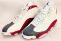 Nike Air Jordan 13 XIII Retro 2005 GREY TOE White Red Flint чисто нови 46ти номер 30см стелка, снимка 5