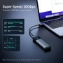 НОВА кутия за M.2 NVMe SSD USB-C 3.2 Gen2 10Gbps, Подържа NVMe M ключ, NVMe 2280/2260/2242/2230, сив, снимка 8