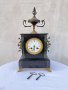 Френски каминен часовник. №1126, снимка 1 - Антикварни и старинни предмети - 34734160