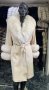 Дамски палта с подплата от вълна и естествен косъм от лисица /алпака/, снимка 12