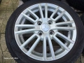Лети джанти 16ки 4х114.3 Mitsubishi + летни гуми 205/45/16, снимка 5