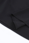Дамска блуза в черен цвят с дълъг ръкав и ефектно завръзване при рамото, снимка 5
