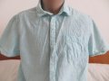 Мъжка риза с къс ръкав от лен F&F , снимка 2