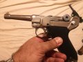 Пистолет Люгер Р 08/ Luger, действаща масивна реплика, снимка 11