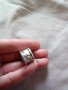 Масивен сребърен пръстен с печат , снимка 2