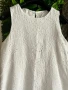 Лятна бяла рокля, рязана бродерия, снимка 2