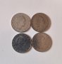 Италия лот 50 лири 1954 , 1955 , 1956 и 1957 година а2, снимка 2
