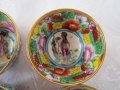 12 невероятни японски рисувани чаши с гейши, малки, стари, снимка 11