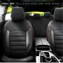 Тапицерия за седалки Otom Sport Plus, PLS102, Черно/червено, снимка 2