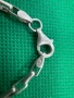 Сребърен ланец №7741, снимка 3