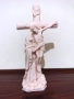 Страхотна Статуетка-Разпятие От Алабастър, снимка 1