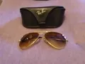  Рей Бан  слънчеви очила авиатор калъвче, снимка 1