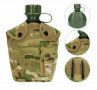Airsoft манерка за вода + канче за храна тактическа военна туризъм лов, снимка 3