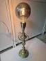 Бронзова настолна лампа ретро., снимка 1