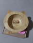 Бамбукова купичка с лъжичка, снимка 1 - Прибори, съдове, шишета и биберони - 42952785