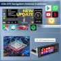 Ново 6.9" Android Car Radio с CarPlay и Bluetooth, GPS навигация кола, снимка 5