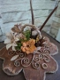 Декорации с цветя-ръчна изработка., снимка 3