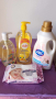 Бебешки турски козметични препарати-шампоан,кърпички,прах, снимка 1 - Хигиенни препарати - 44873619