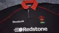 Vintage Reebok WRU Cymru Wales Black Cotton Long Sleeve Rugby, снимка 2
