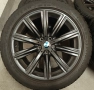 Оригинални джанти с нови зимни гуми 18 цола за Bmw G30 G31 дот 2023г, снимка 2