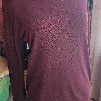 Пуловер/блуза плетиво бордо - 10,00лв., снимка 1 - Блузи с дълъг ръкав и пуловери - 31555091