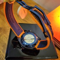Мъжки луксозен часовник Omega Seamaster Planet Ocean  BIG BLUE , снимка 5 - Мъжки - 36610489