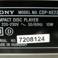 Sony CDP-XE220, снимка 7 - Други - 43169107