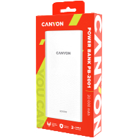 Преносима Батерия CANYON CNE-CPB2001W Power Bank 20000 mAh Micro-USB и Type-C, снимка 3 - Външни батерии - 36506531