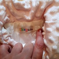 Детско розово якенце размер 62 за 6м., снимка 2 - Бебешки якета и елеци - 38303387