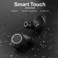 Kungix Bluetooth 5.0 слушалки, LCD докинг с 2500 mAh, шумопотискане, до 72 часа работа, водоустойчив, снимка 7 - Безжични слушалки - 37861856