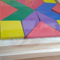 5 бр. дървени мозайки за 15лв. / дървени играчки, снимка 3 - Образователни игри - 38481696