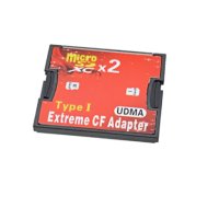 ANIMABG Високоскоростна Dual Micro SD, Конвектор на карти, Адаптер MicroSD към Compact Flash тип I, снимка 5 - Мрежови адаптери - 43844524