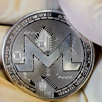 Монеро монета / Monero Coin ( XMR ) - Silver, снимка 2 - Нумизматика и бонистика - 38573841