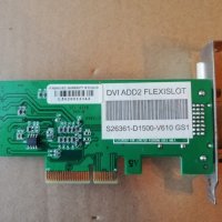 Card Adapter DVI-D ADD2 PCI-E Dual Display LR2910 Low Profile, снимка 6 - Видеокарти - 32949640