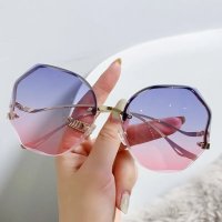 Слънчеви очила розови сини , снимка 1 - Слънчеви и диоптрични очила - 43790600