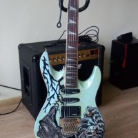 Samick Stratocaster 90's Art series , снимка 6 - Китари - 43422075