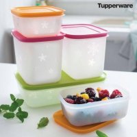 Комплект 5️⃣ броя кутии за фризер от Tupperware , снимка 3 - Кутии за храна - 43900753