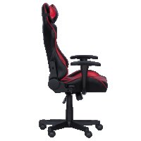 Геймърски стол Carmen 6196 - черен-червен ПРОМО, снимка 4 - Столове - 39166138