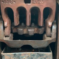 Старинна емайлирана чугунена печка в стил Ар Деко!, снимка 11 - Антикварни и старинни предмети - 13469070