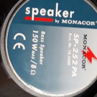 MONACOR SP 252PA Баси 10", снимка 6 - Тонколони - 38062836