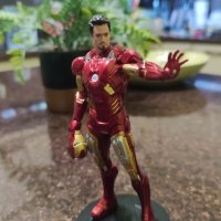 MARVEL MOVIE COLLECTION Iron Man Железния Човек списание + фигура статуетка брой 1 първи, снимка 6 - Статуетки - 44112946
